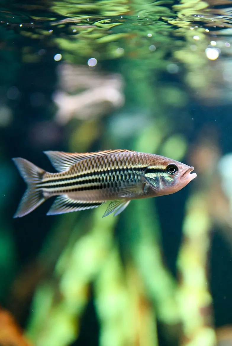 garra rufa adulta, peixe que perde o interesse em limpar vidro com o tempo
