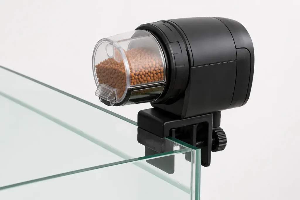 alimentador automático de aquário – equipamento opcional que facilita a rotina do aquarista